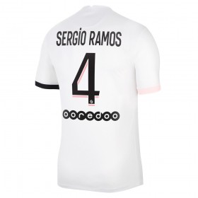 Paris Saint-Germain Dres Sergio Ramos 4 Gostujući 2021/22 Kratkih Rukava